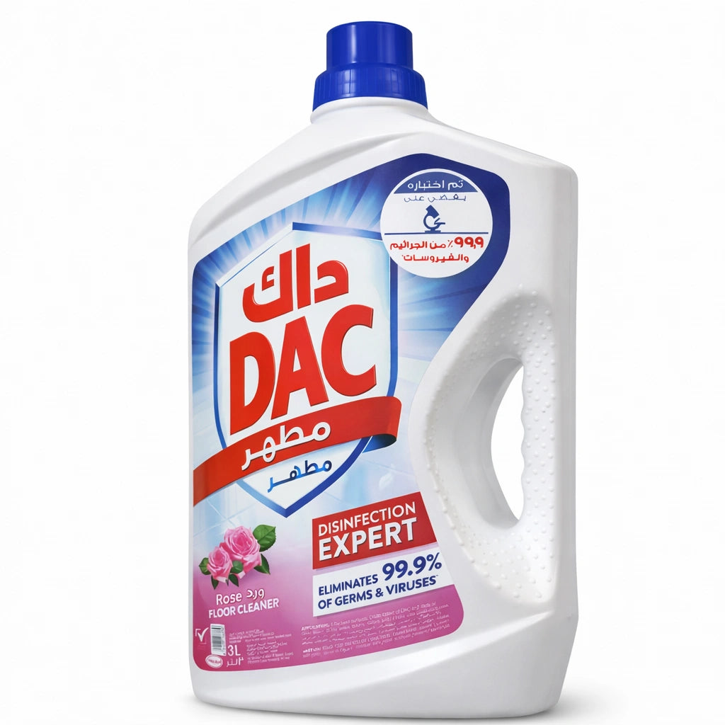 DAC Floor Disinfectant 3L – Rose
