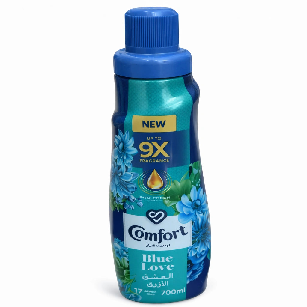 Comfort Concentrated Fabric Softener 700ml – Blue Passion