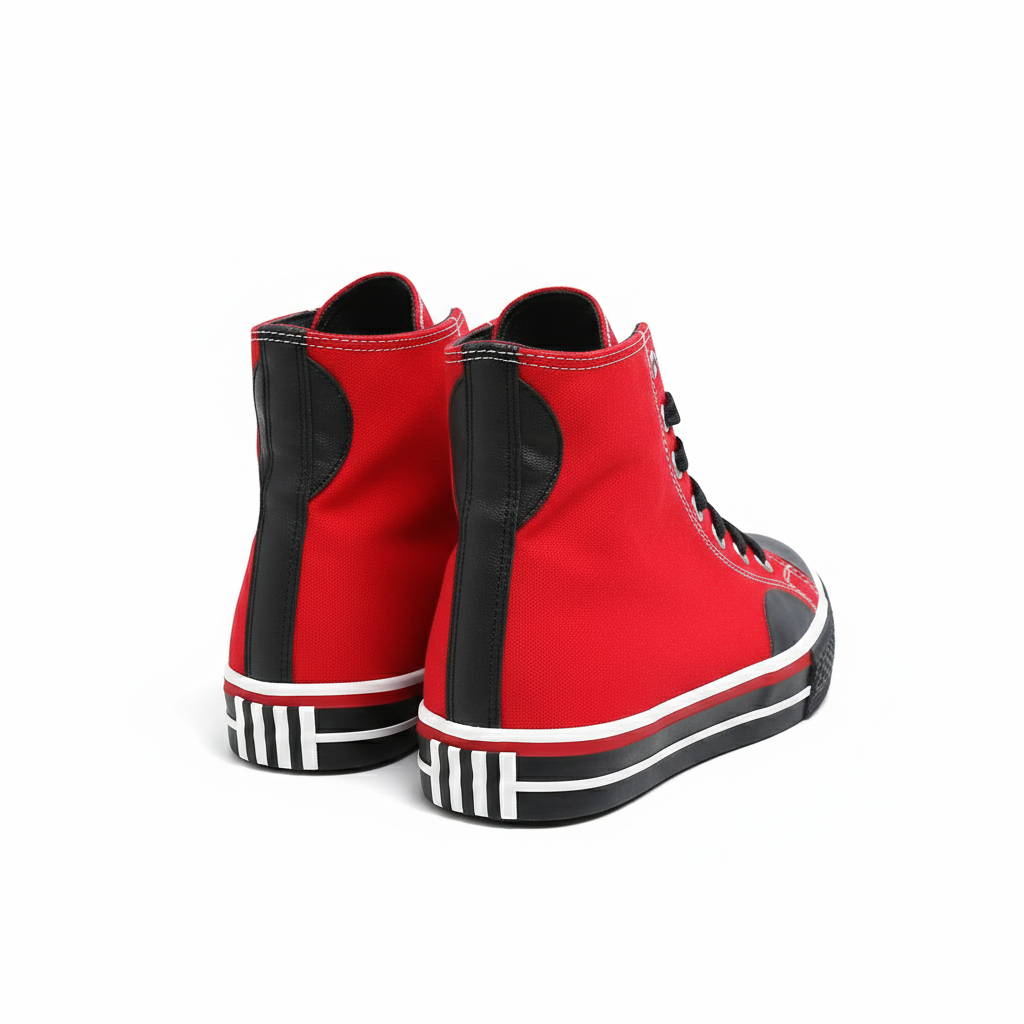 shoes  RED*BLACK ( VISION)