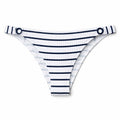 OYSHO White & Navy Striped Panties