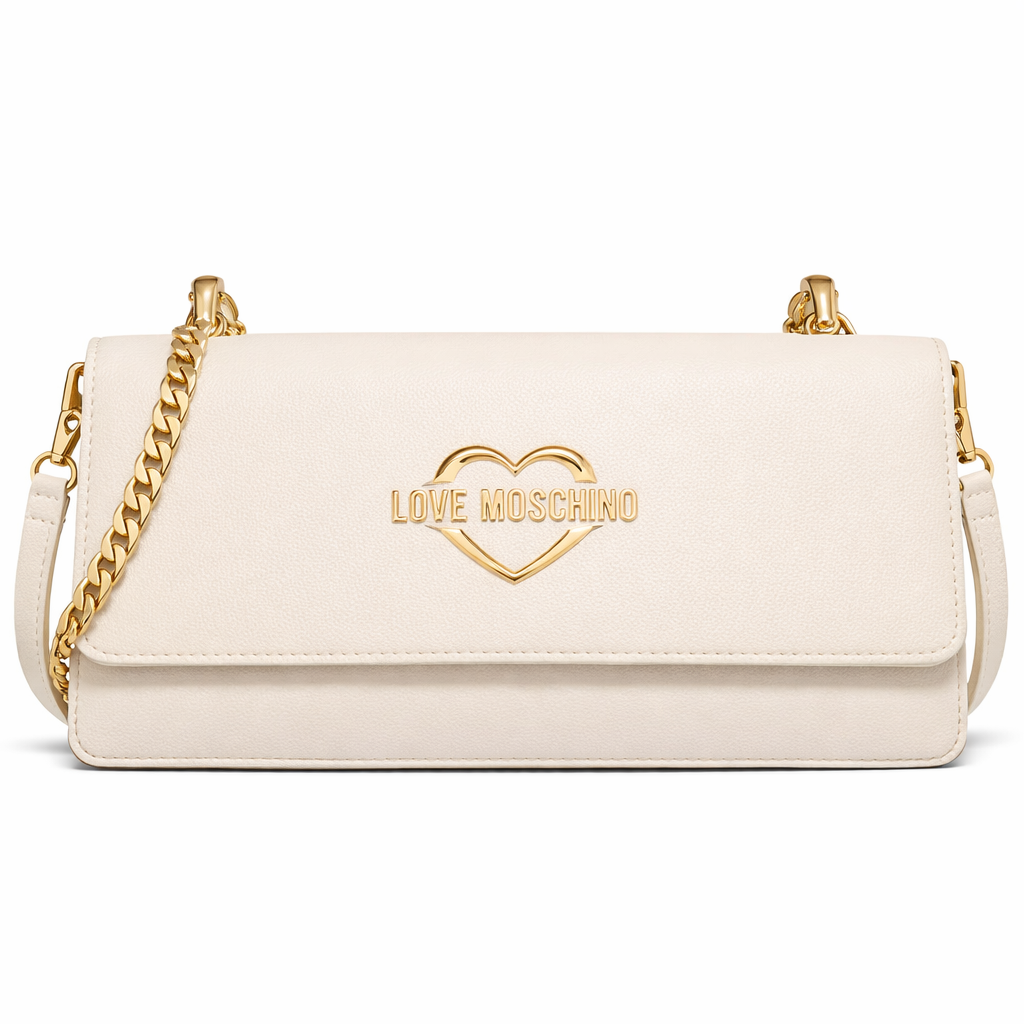 Women’s white Italian Handbag (LOVE MOSCHINO)