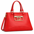 Women’s Red Italian Handbag (LOVE MOSCHINO)