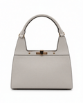 Elegant Italian Women’s Handbag in Off White (Alex Max)