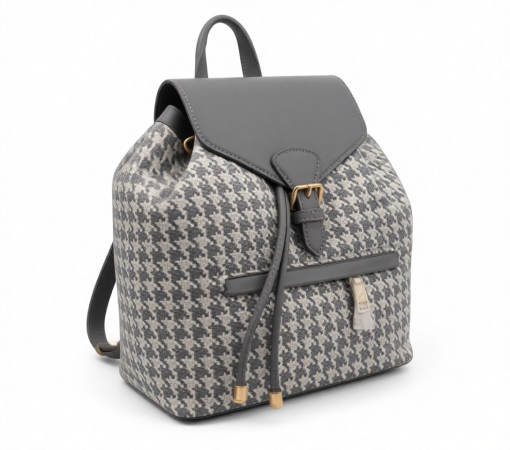 Woman's Gray Italian Handbag (ALEX MAX)
