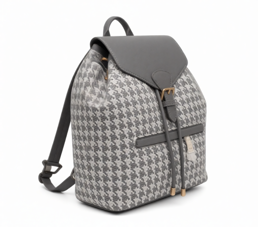 Woman's Gray Italian Handbag (ALEX MAX)