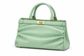 Woman's Mint Green Italian Handbag (ALEX MAX)