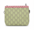Women’s green*pink  Italian Handbag (JUSTO)