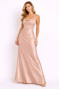 Dresses  Soft blush satin elegant maxi (Guess)