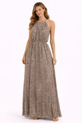 Dreses Olive snake halter style (Guess)