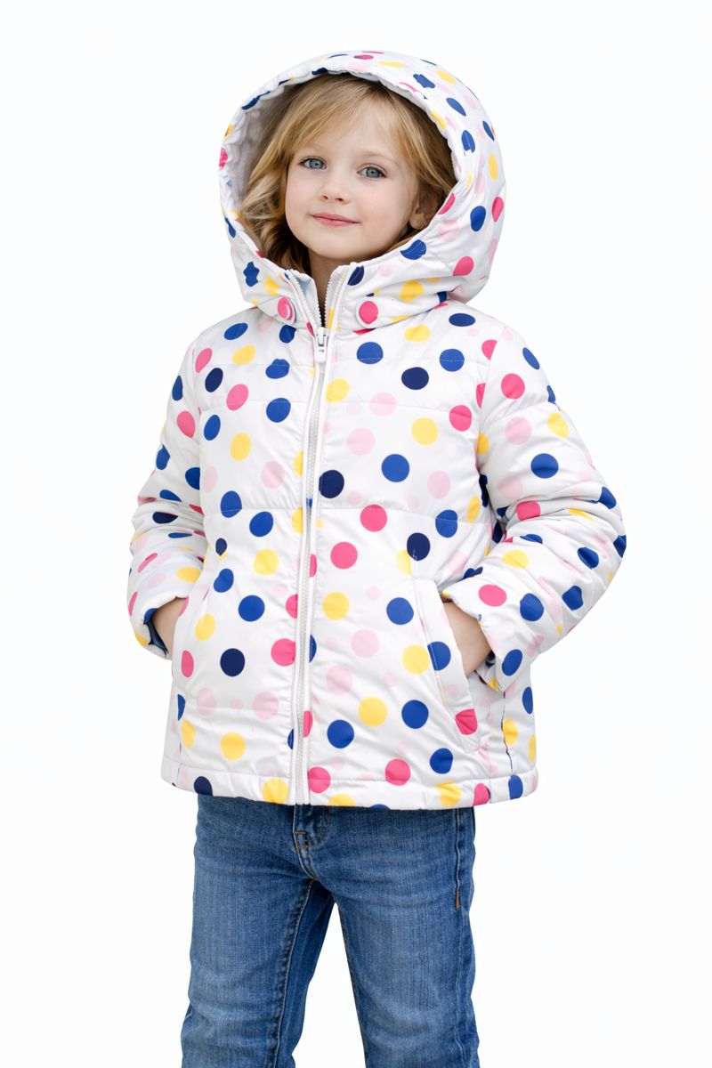 Girls Casual Multi-Color Jacket(koton)