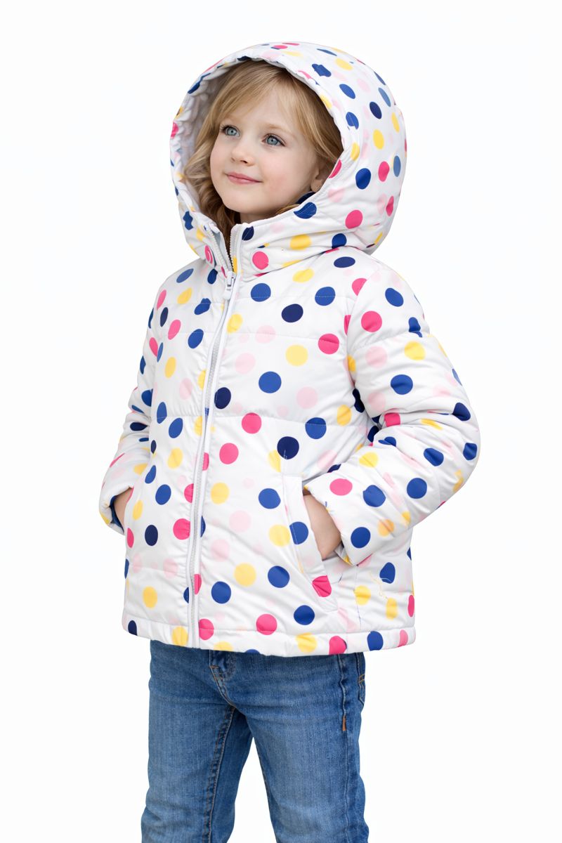 Girls Casual Multi-Color Jacket(koton)