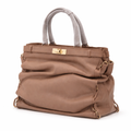 Woman's Brown Italian Handbag (ALEX MAX)