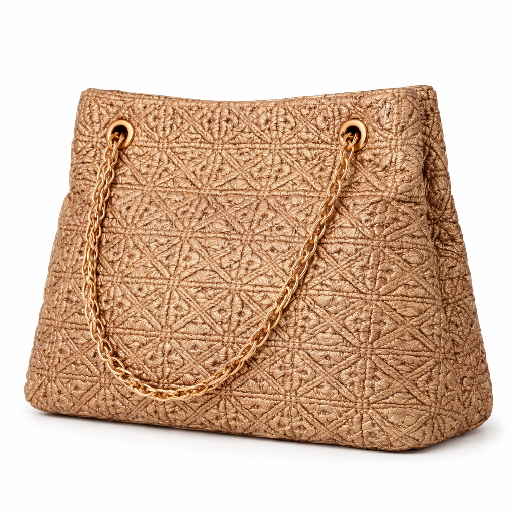 Woman's Brown Italian Handbag (ALEX MAX)