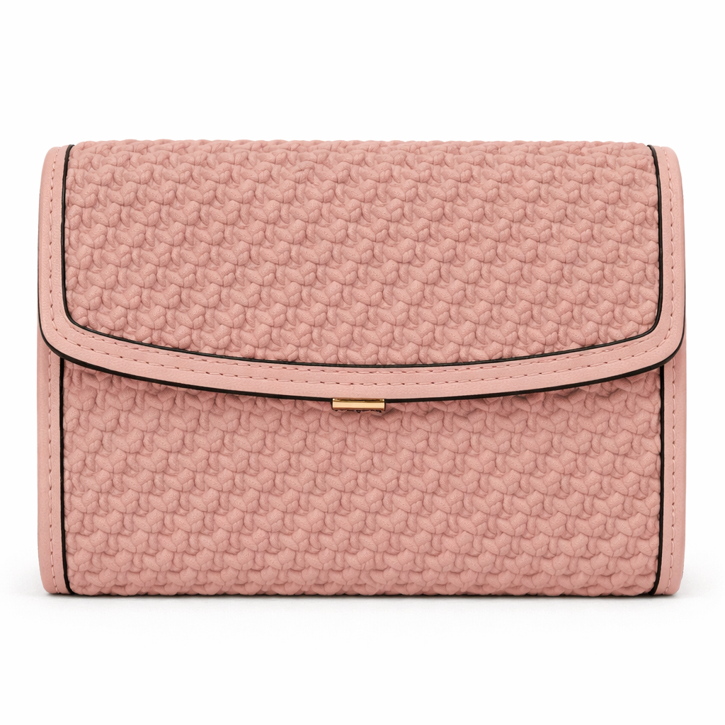 Italian Women's Handbag – Light Pink (ALEX MAX)