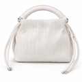 Woman's White Italian Handbag (ALEX MAX)