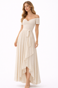 Dreses White pleated wrap tie dress( Guess)