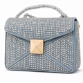 Woman's Blue Italian Handbag (ALEX MAX)