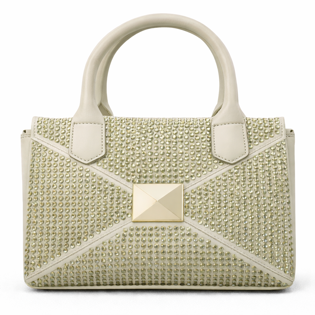 Italian Women's Handbag Beige (ALEX MAX)