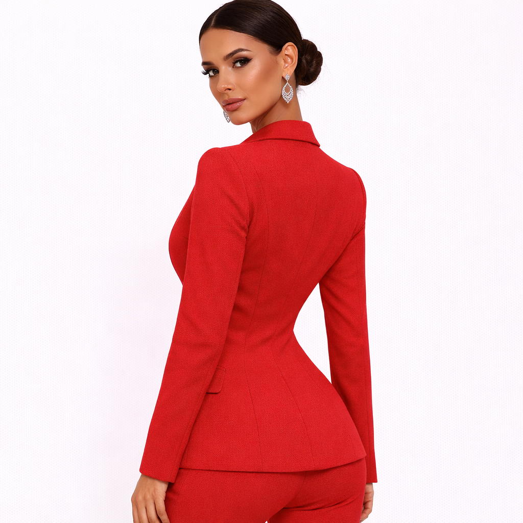Women's reddish-pink jacket(Hanita)