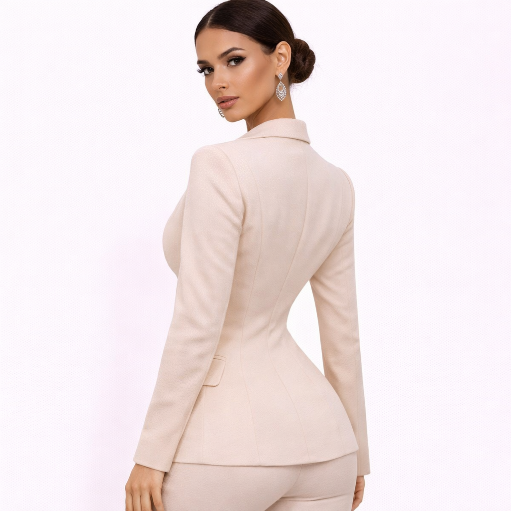 Women's beige jacket (Hanita)
