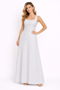 Dreses  Light Grey & White Stripes(Guess)