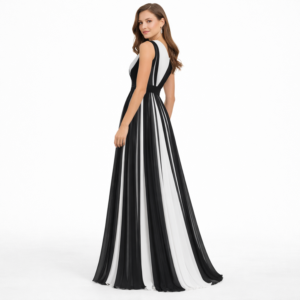 Women's Dress black*white (HANITA)