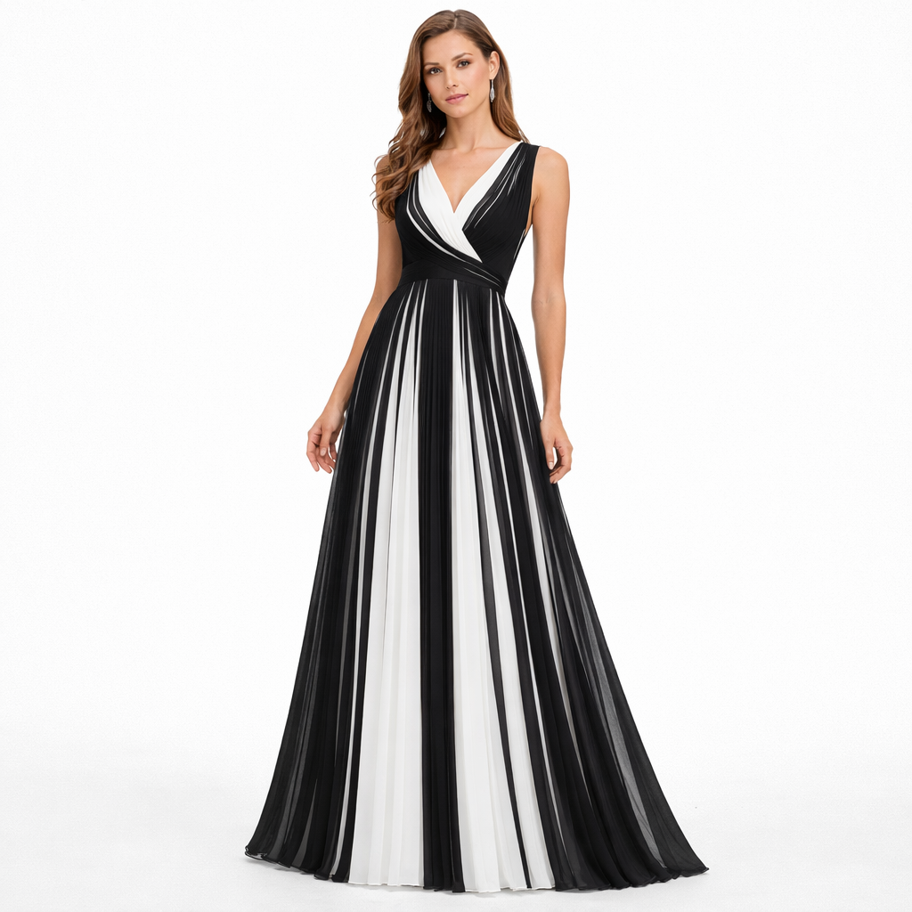Women's Dress black*white (HANITA)