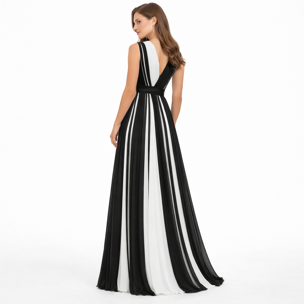 Women's Dress black*white (HANITA)