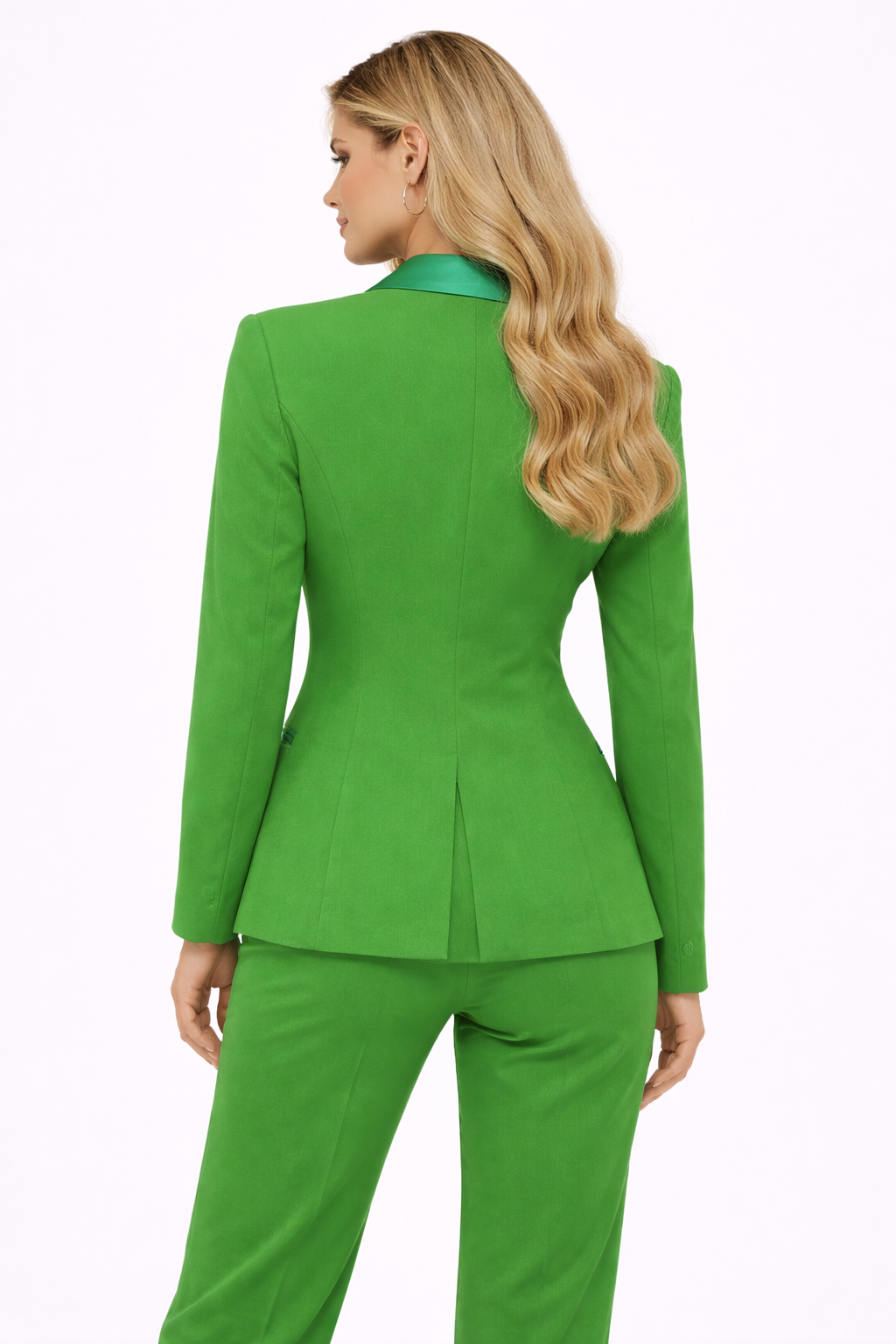 Elegant royal green formal suit (Hanita)