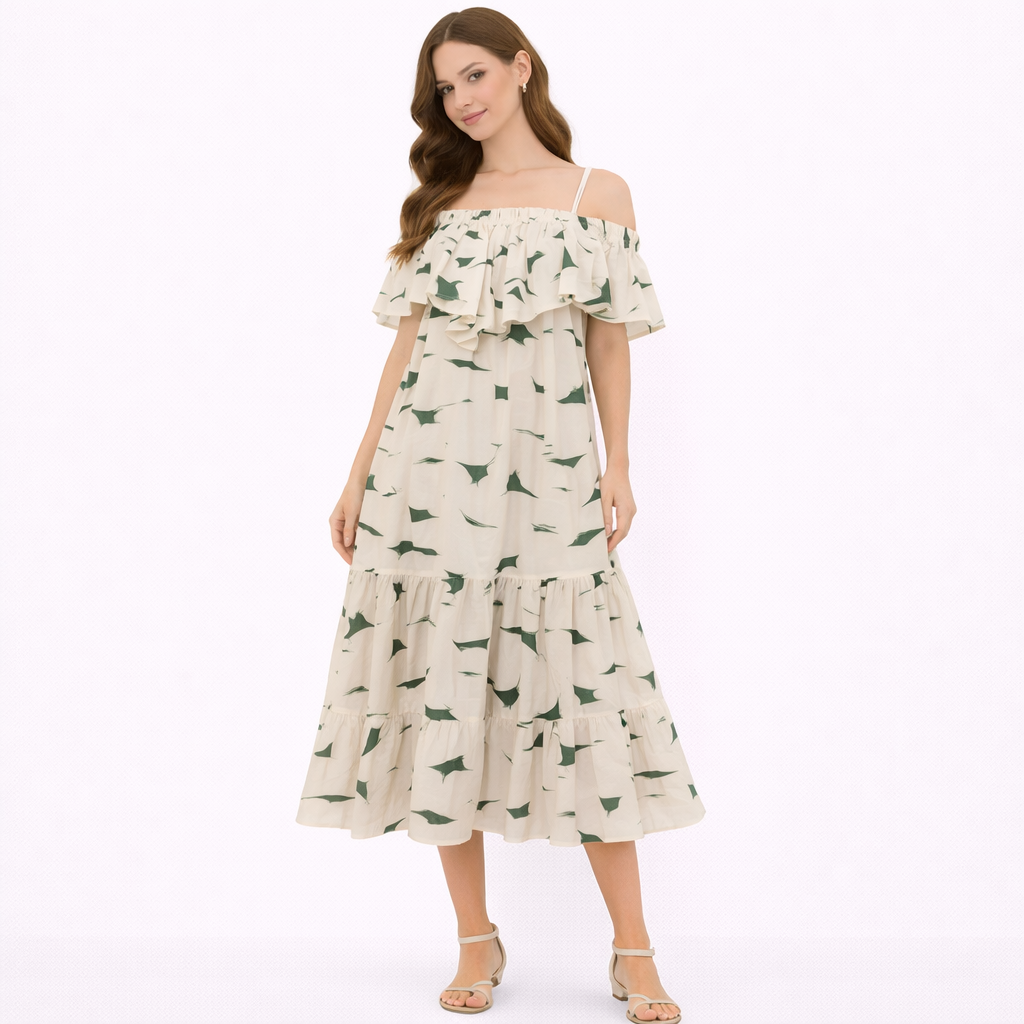Women's Dress Page*Green (HANITA)