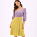 Women's Dress Purple*Yallow brand (HANITA)