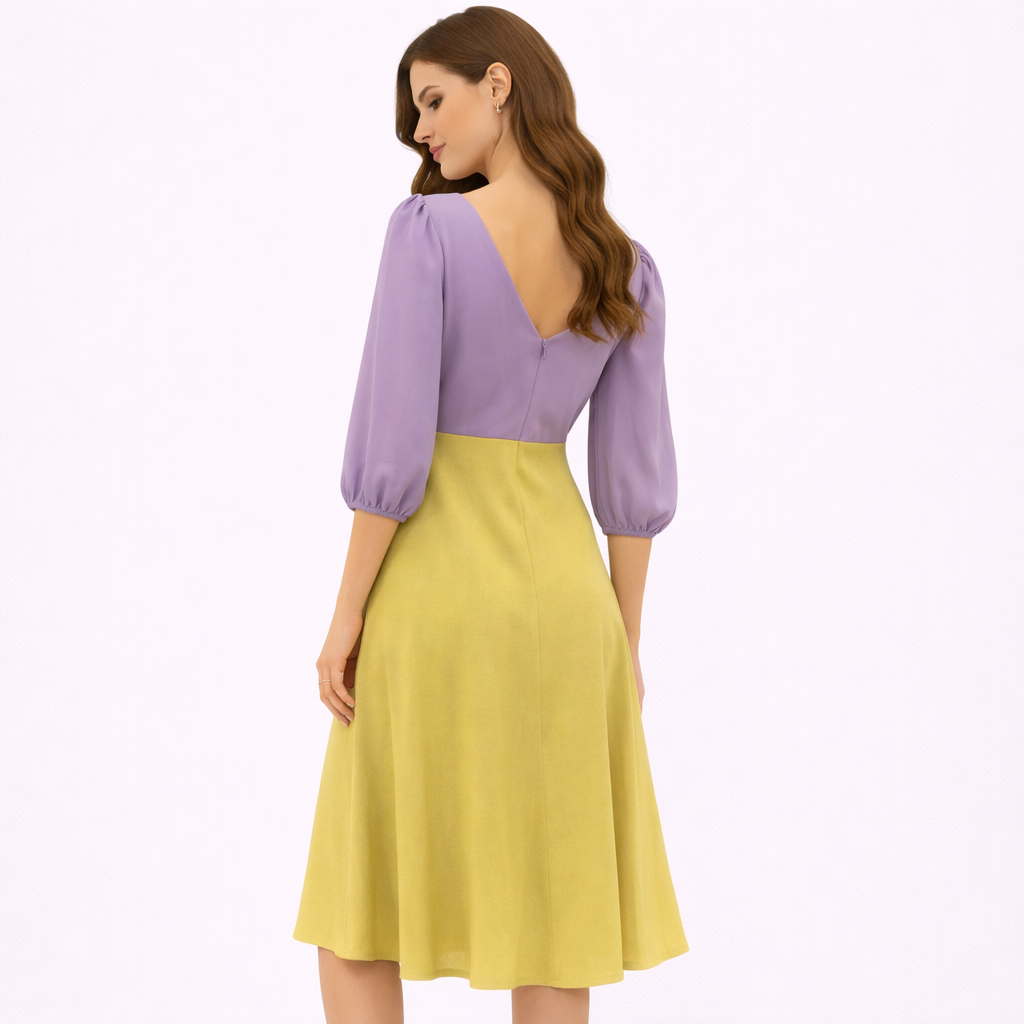 Women's Dress Purple*Yallow brand (HANITA)