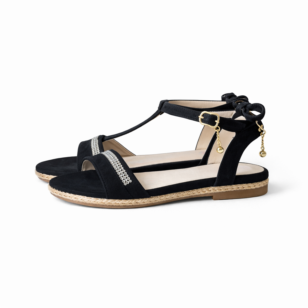 sandle Black, classic, comfy, practical, simple (Mgtn)