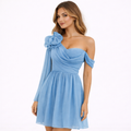 Women's Dress Sky Blue brand(HANITA)