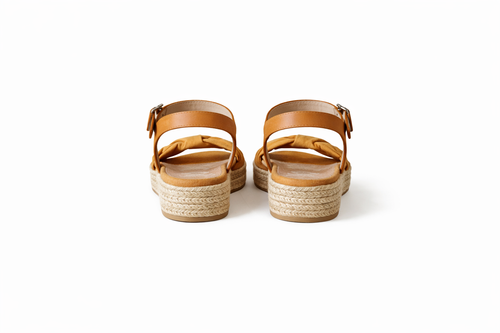 Bright yellow, trendy braided straps  (MGTN)