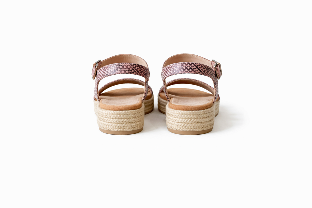 Pink snake elegant cross straps  (MGTN)