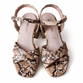 Snakeskin print sandals (Mariamare)