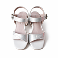 Modern silver platform  sandals (Mariamare)