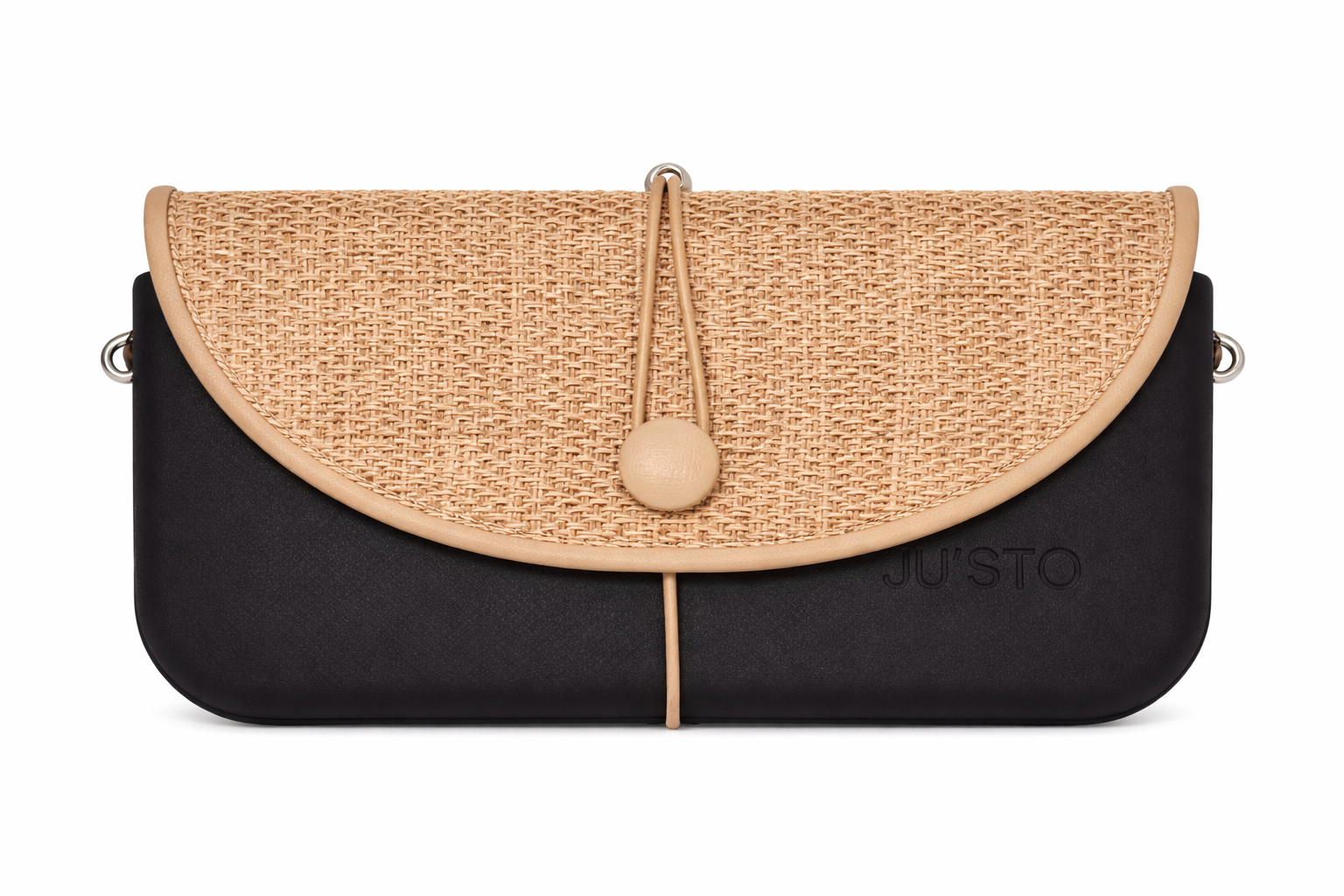 Women’s  black * brown Italian Handbag (JUSTO)
