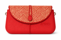 Women’s Red Italian Handbag (JUSTO)