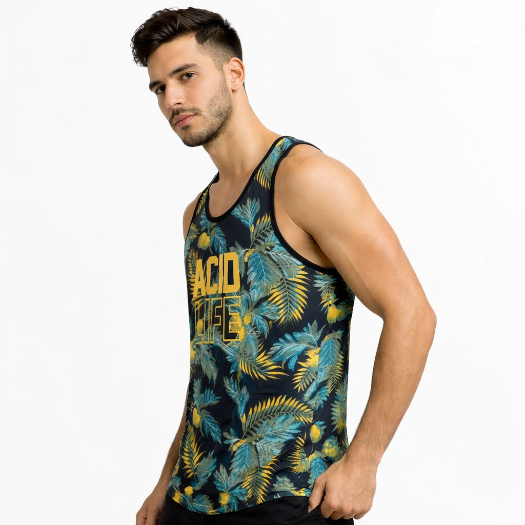 Tropical Summer Vibe Tank (IN SIDE)