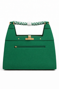 Woman's Green Italian Handbag (ALEX MAX)