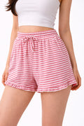 Women’s Pink Striped Shorts  (inside)