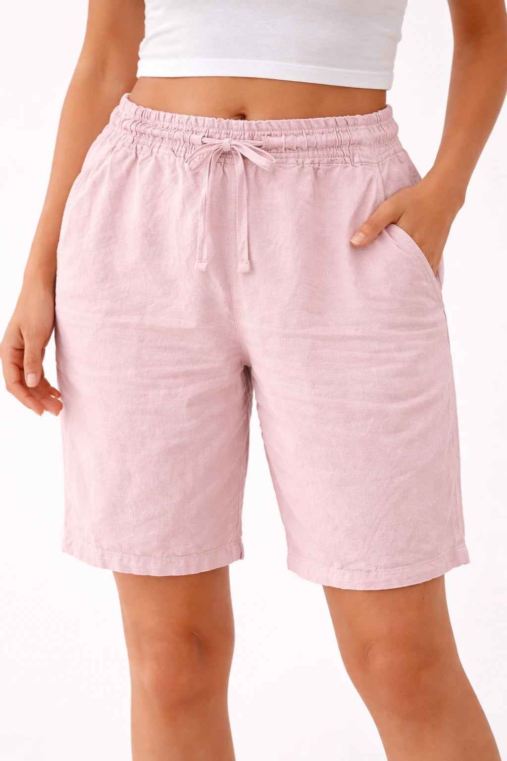 Women’s Linen Shorts (Inside)