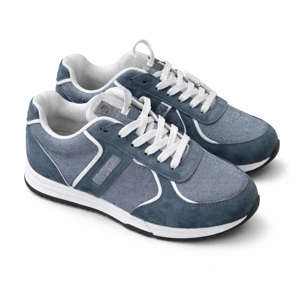 Men’s Blue Grey Sneakers (inside)