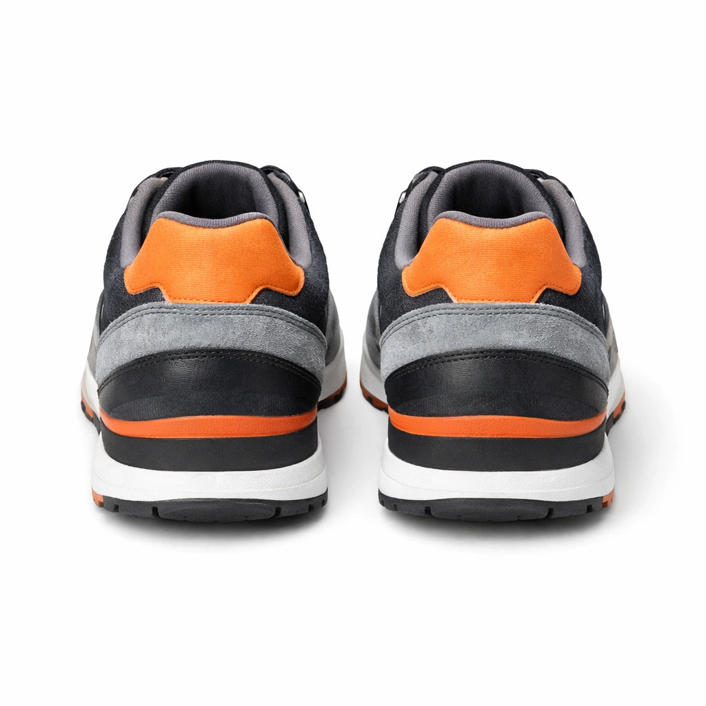 Men’s Grey & Black Sneakers (inside)