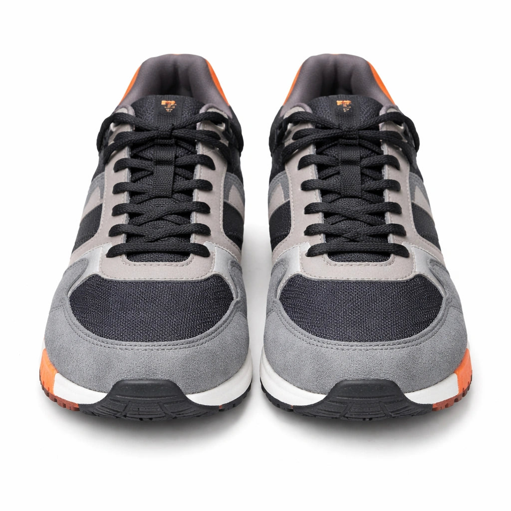 Men’s Grey & Black Sneakers (inside)