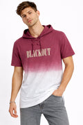 Men’s Burgundy Gradient T-Shirt (inside)