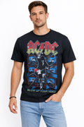 Men’s Black Rock Graphic T-Shirt (INSIDE)