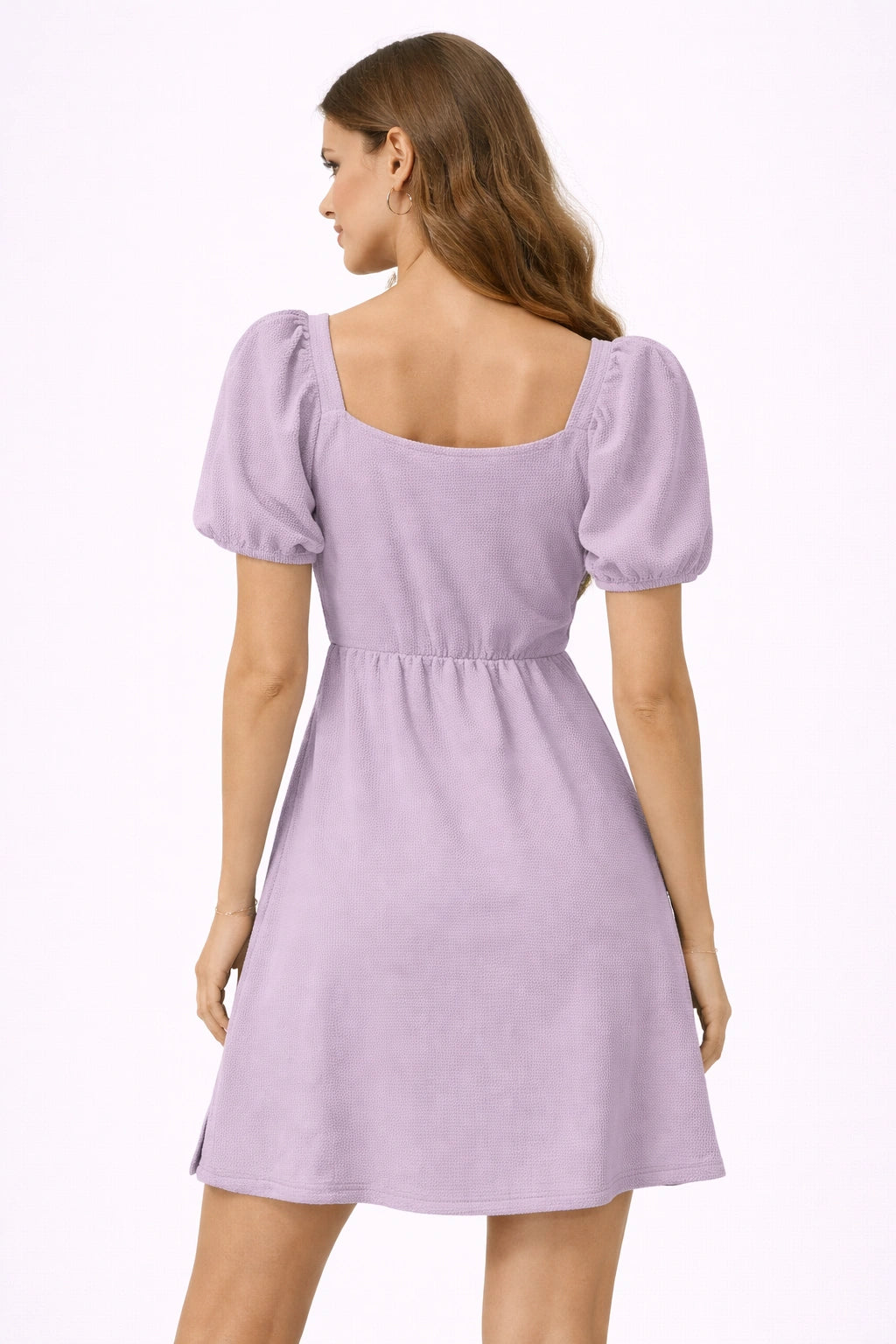 Elegant Lilac Dress (in side)